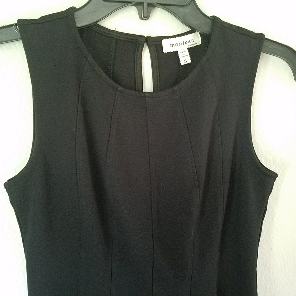 Monteau Los Angeles Small Black Fit Flare - Picture 4 of 8